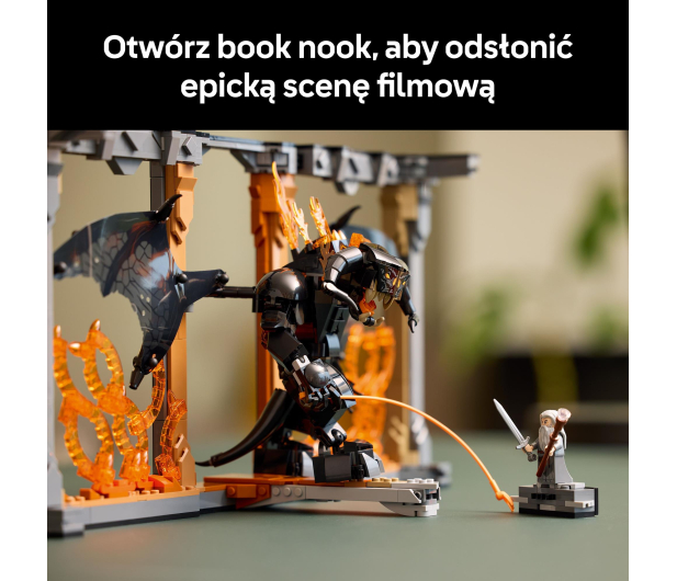 LEGO Icons 10367 Władca pierścieni: Book nook z Balrogiem - 1331602 - zdjęcie 7
